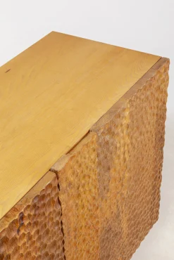 Best KARE Design Komoda 3-drzwiowa do salonu drewno mango ręczne wykonanie 160x75 cm - KARE