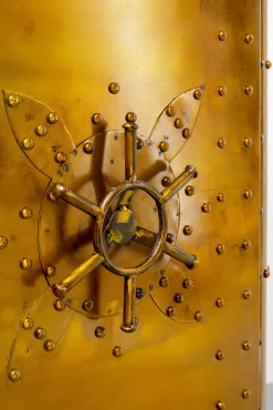 Sale KARE Design Komoda 1-drzwiowa loft złota stalowa 66x152 cm - KARE