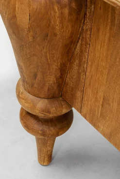 Clearance KARE Design Komoda 3-drzwiowa z litego drewna mango 200x88 cm - KARE