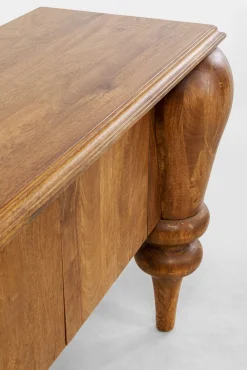 Clearance KARE Design Komoda 3-drzwiowa z litego drewna mango 200x88 cm - KARE