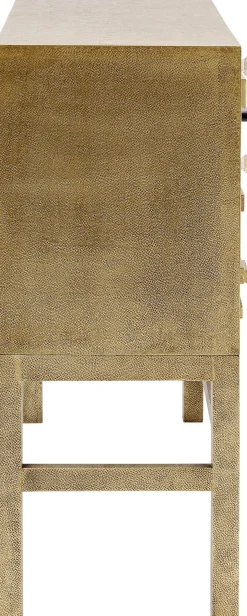 Best KARE Design Komoda ekskluzywna z szufladami antyczne złoto ręczne wykonanie 110x105 cm - KARE