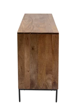 Fashion KARE Design Komoda Eye of Tiger 115x78 cm mango - KARE