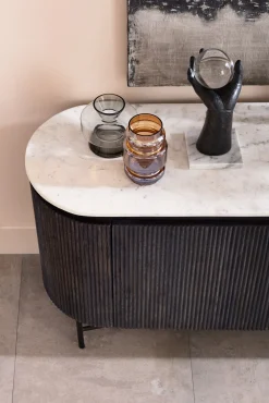 Online KARE Design Komoda Glenn 160x75 cm biało-szara - KARE