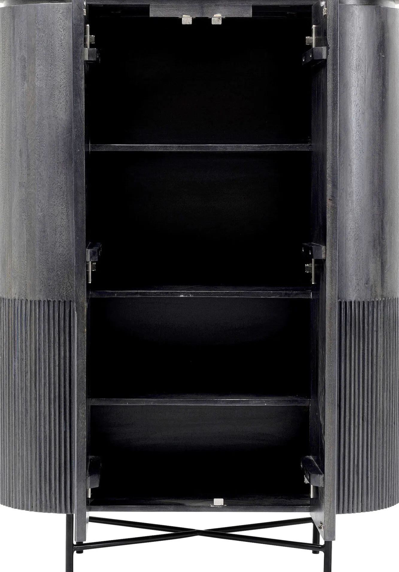 Outlet KARE Design Komoda Glenn 100x138 cm ciemnoszara - KARE