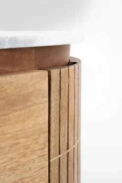 Clearance KARE Design Komoda Grace 160x78 cm drewno mango - blat marmur - KARE