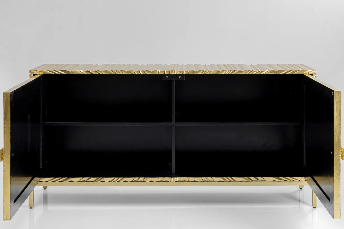 Best KARE Design Komoda Illumino 160x80 cm złota - KARE