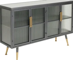 New KARE Design Komoda La Gomera 120x75 cm grafitowa - KARE