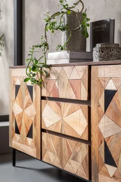 Sale KARE Design Komoda Limara 160x78 cm naturalna - KARE