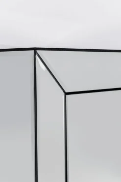 Clearance KARE Design Komoda lustrzana blat lustro srebrna z szufladami 49x41 cm - KARE