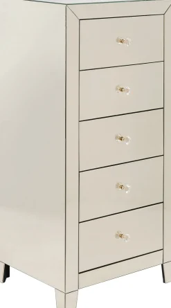 Best KARE Design Komoda Luxury Gold 5 49x110 cm szampańska - KARE