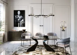 Clearance KARE Design Komoda Luxury Push 141x77 cm szara - KARE