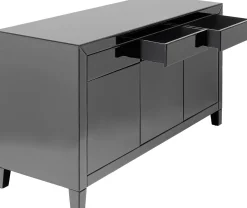 Clearance KARE Design Komoda Luxury Push 141x77 cm szara - KARE