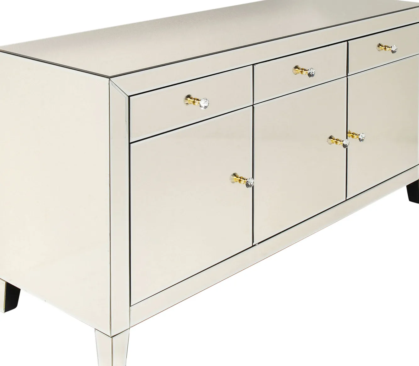 Clearance KARE Design Komoda Luxury 141x77 cm szampańska - KARE