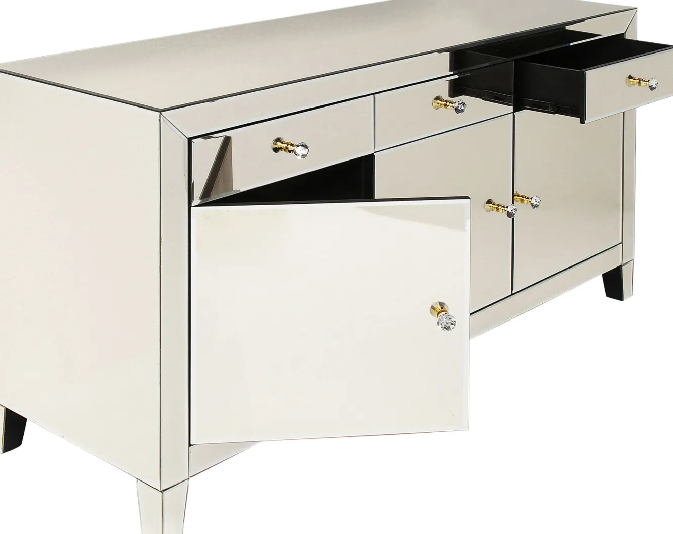 Clearance KARE Design Komoda Luxury 141x77 cm szampańska - KARE