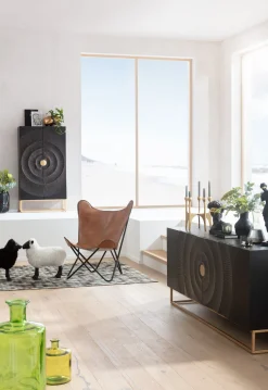 Fashion KARE Design Komoda Madeira 177x75 m ciemnobrązowa - KARE