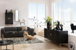 Fashion KARE Design Komoda Madeira 177x75 m ciemnobrązowa - KARE