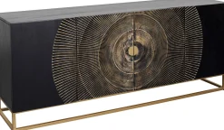 Fashion KARE Design Komoda Madeira 177x75 m ciemnobrązowa - KARE