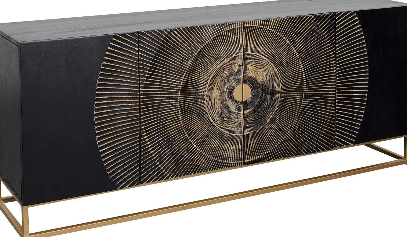 Fashion KARE Design Komoda Madeira 177x75 m ciemnobrązowa - KARE