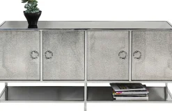 Best KARE Design Komoda Moonscape 156x80 cm srebrna - KARE