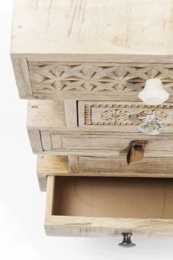 Fashion KARE Design Komoda Puro Butterfly 65x66 cm naturalna - KARE