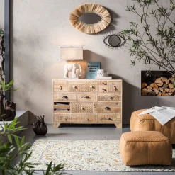 Clearance KARE Design Komoda Puro 114x80 cm naturalna - KARE