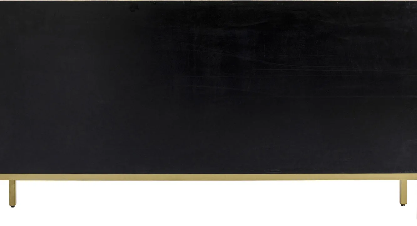 Sale KARE Design Komoda Saragossa 150x80 cm złota - zielony malachit - KARE