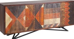 Clearance KARE Design Komoda Tomahawk 177x75 cm kolorowa - KARE