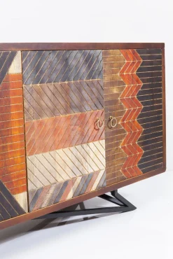 Clearance KARE Design Komoda Tomahawk 177x75 cm kolorowa - KARE