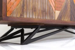 Clearance KARE Design Komoda Tomahawk 177x75 cm kolorowa - KARE