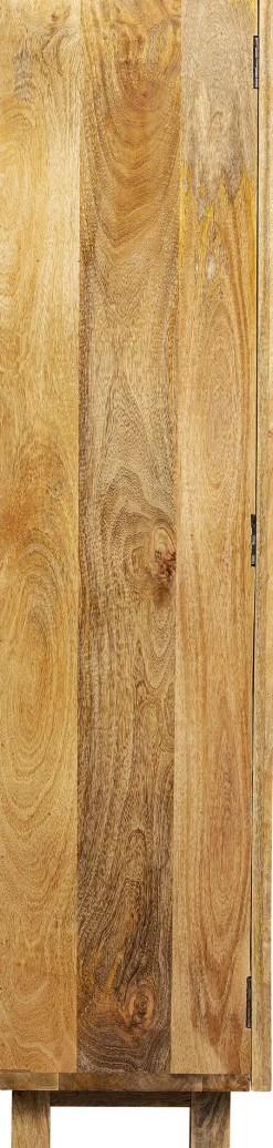 Hot KARE Design Komoda wysoka z drewna mango motyw zwierzęcy kolorowy 81x163 cm - KARE