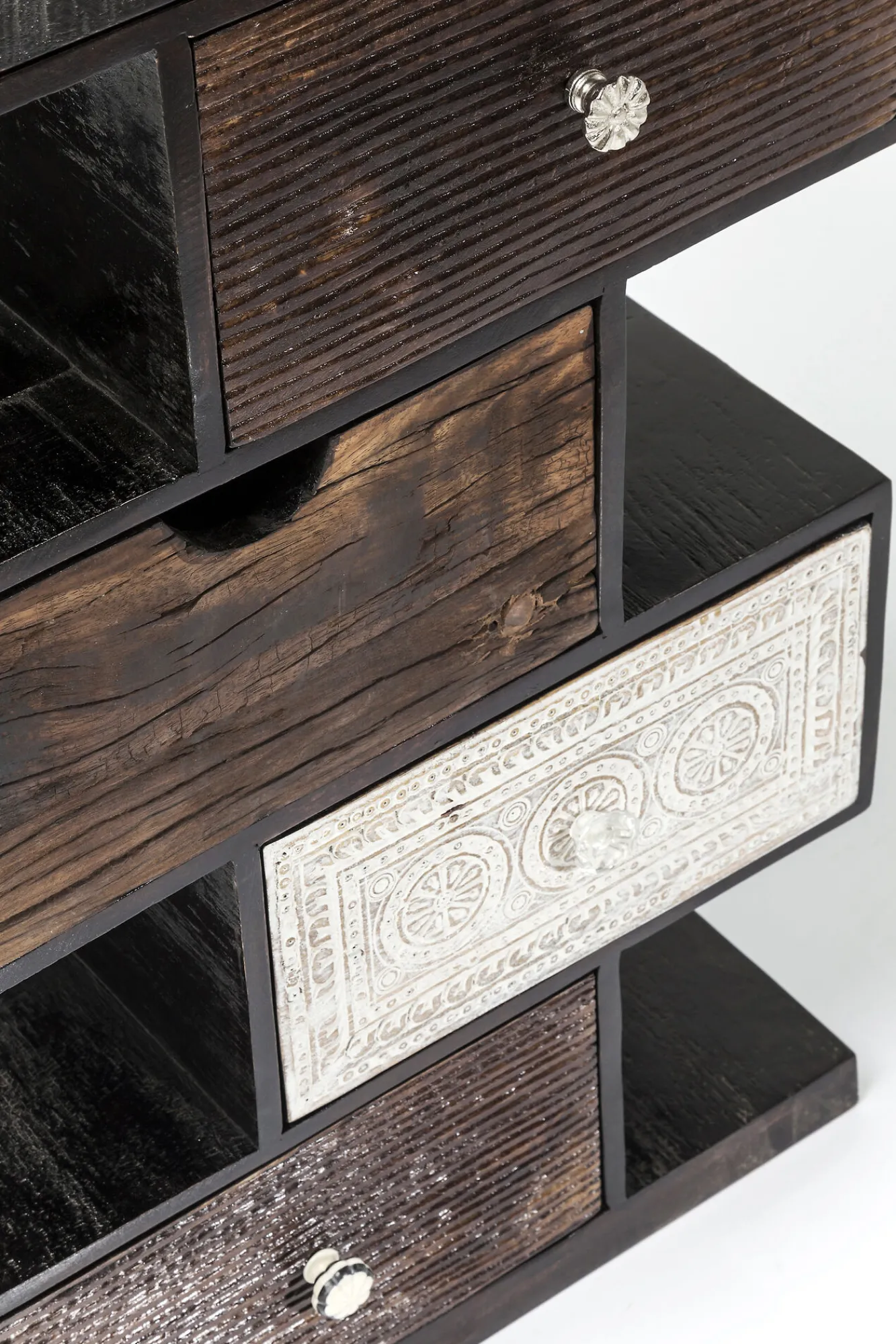 Clearance KARE Design Komoda Zick Zack Finca 50x115 cm kolorowa - KARE