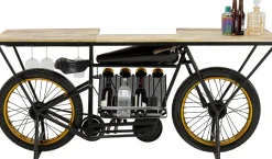 Discount KARE Design Konsola - barek  Motorbike 180x43 cm czarna - KARE