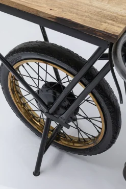 Discount KARE Design Konsola - barek  Motorbike 180x43 cm czarna - KARE