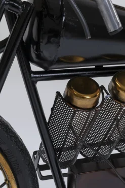 Discount KARE Design Konsola - barek  Motorbike 180x43 cm czarna - KARE