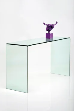 Clearance KARE Design Konsola Clear Club 120x30 cm transparentna - KARE