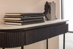 Sale KARE Design Konsola Glenn 100x32 cm blat marmur - KARE