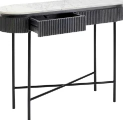 Sale KARE Design Konsola Glenn 100x32 cm blat marmur - KARE