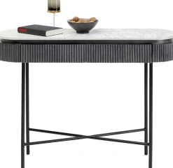 Sale KARE Design Konsola Glenn 100x32 cm blat marmur - KARE