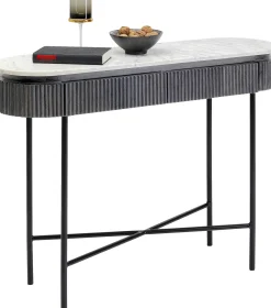 Sale KARE Design Konsola Glenn 100x32 cm blat marmur - KARE