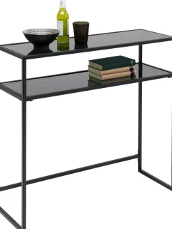 Hot KARE Design Konsola Loft 80x30 cm czarna - KARE