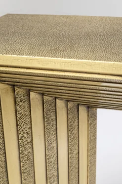 New KARE Design Konsola Malaga 160x35 cm złota - KARE