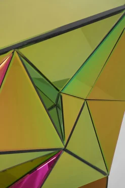 Online KARE Design Konsola nowoczesna lustrzana kolorowa 127x39 cm - KARE