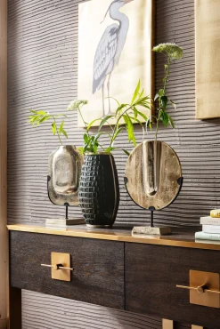 Fashion KARE Design Konsola Osaka 149x45 cm brązowa - KARE