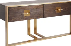 Fashion KARE Design Konsola Osaka 149x45 cm brązowa - KARE