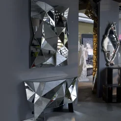 Sale KARE Design Konsola Prisma 126x39 cm lustrzana - KARE