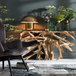 Online KARE Design Konsola Roots 150x40 cm drewniana - KARE