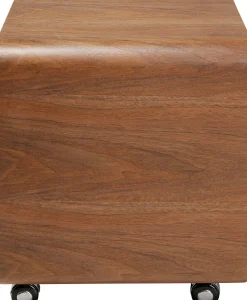 New KARE Design Kontenerek na kółkach z szufladami fornirowany orzech 40x54 cm - KARE