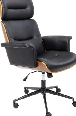 Fashion KARE Design Krzesło biurowe Check Out czarne - KARE