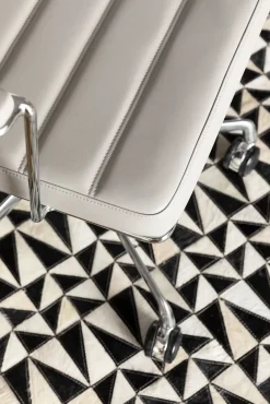 Best KARE Design Krzesło biurowe Dottore 44x78 cm szare - KARE