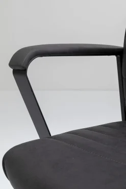 Hot KARE Design Krzesło biurowe Labora High 58x128 cm czarne - KARE